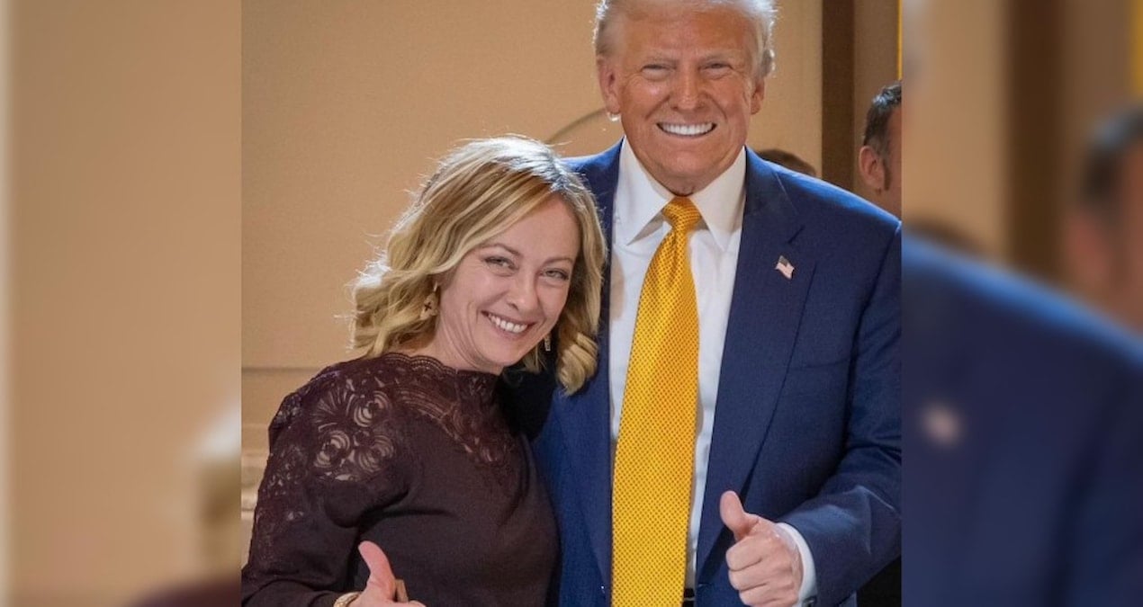 Meloni ve Trump, beraber akşam yemeği yedi: ‘Şahane bir kadın’